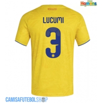 Camisa de time de futebol Colômbia Jhon Lucumi #3 Replicas 1º Equipamento Mundo 2026 Manga Curta